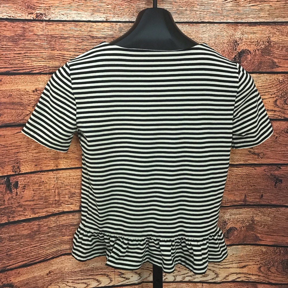 J.Crew black & white top - Picture 3 of 6
